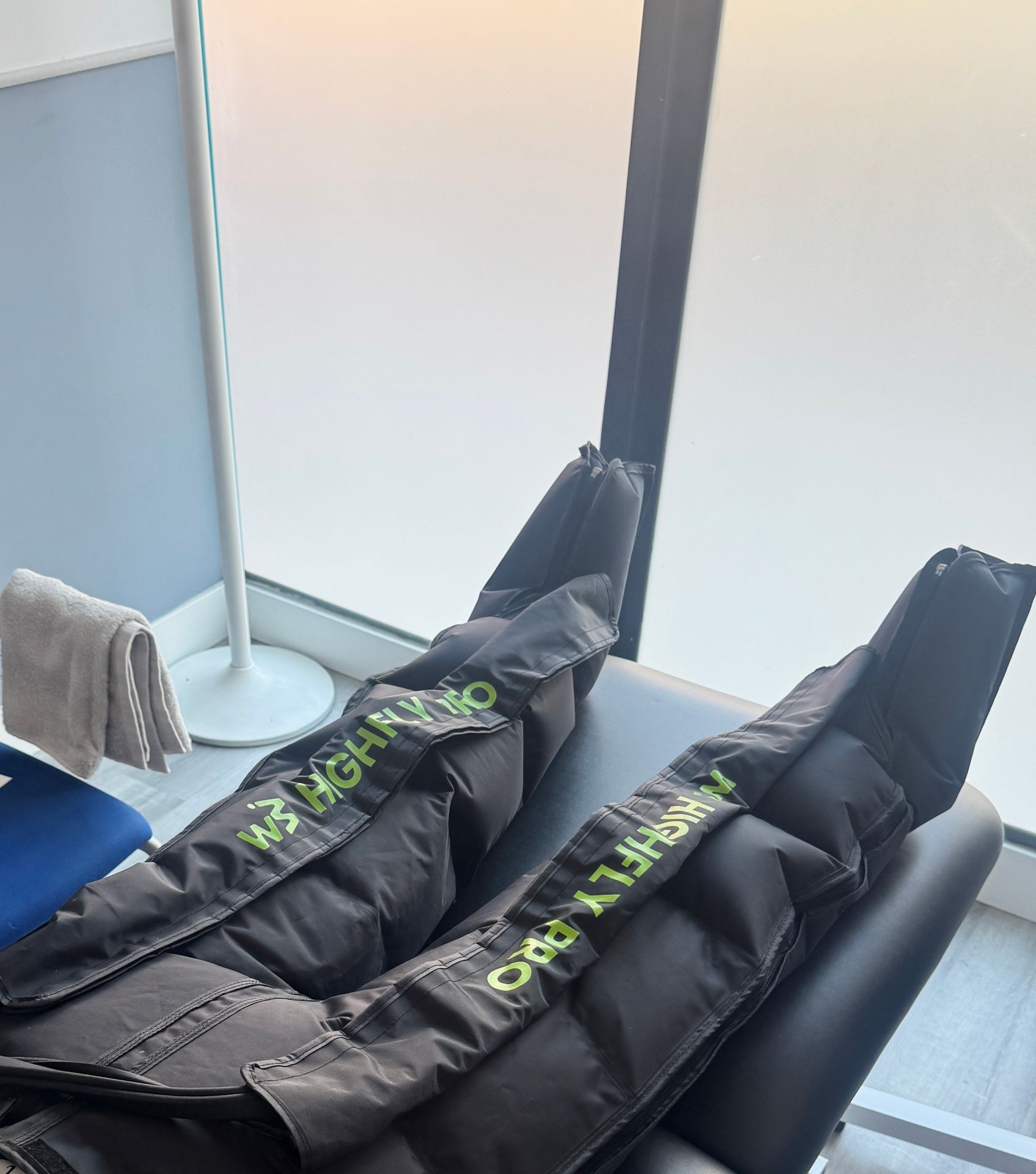 recuperación muscular piernas deporte